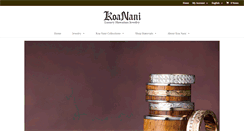 Desktop Screenshot of koanani.com